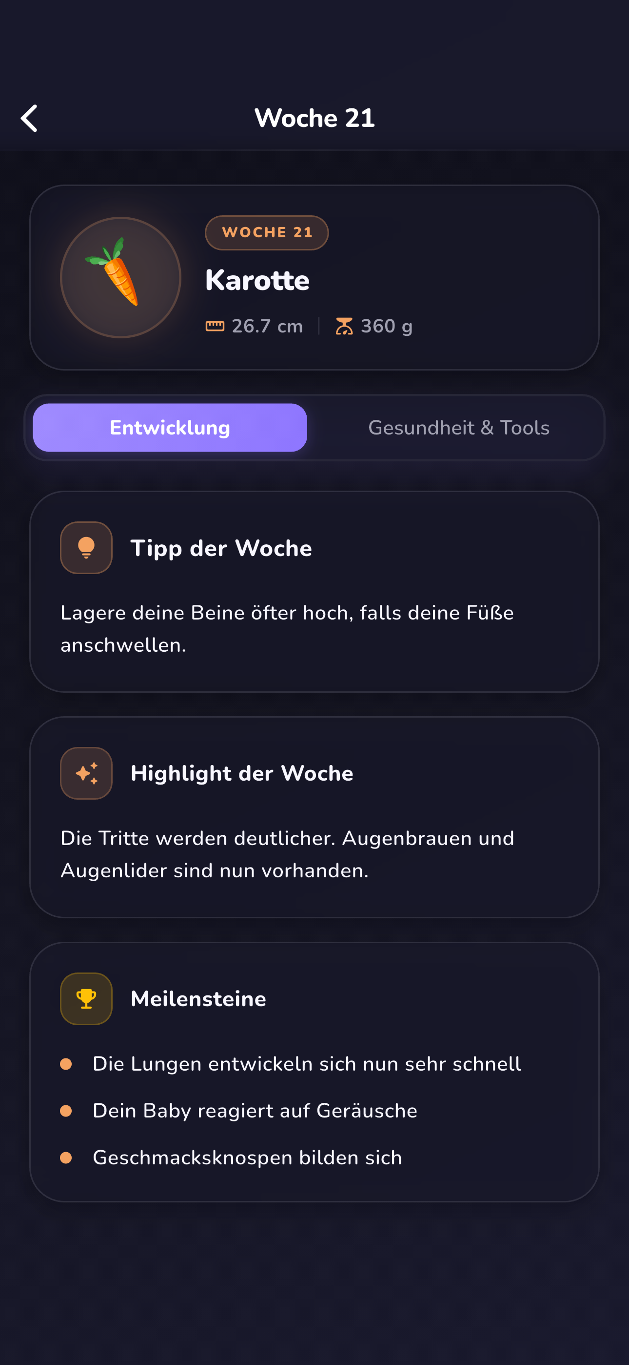 Gesundheit überwachen