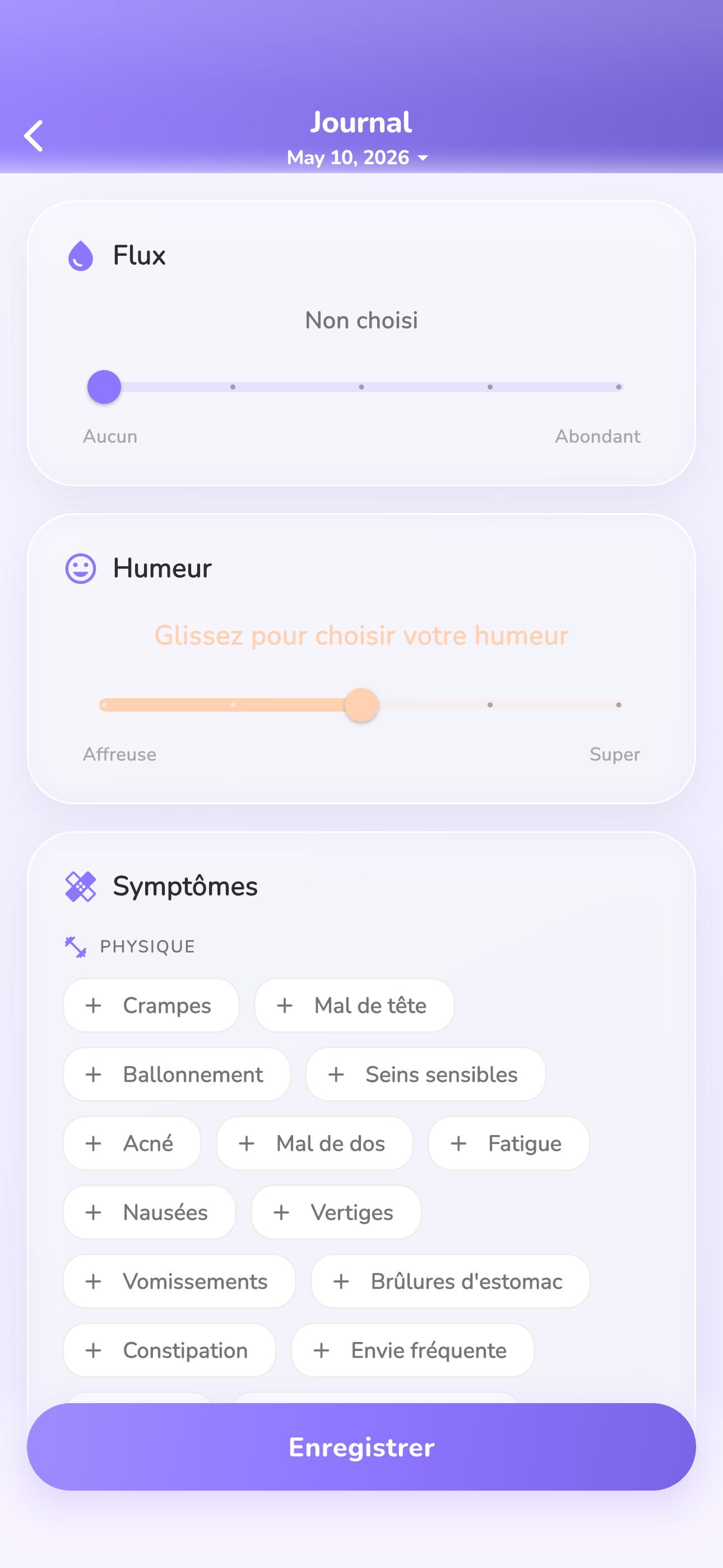 Prédictions de Cycle Intelligentes