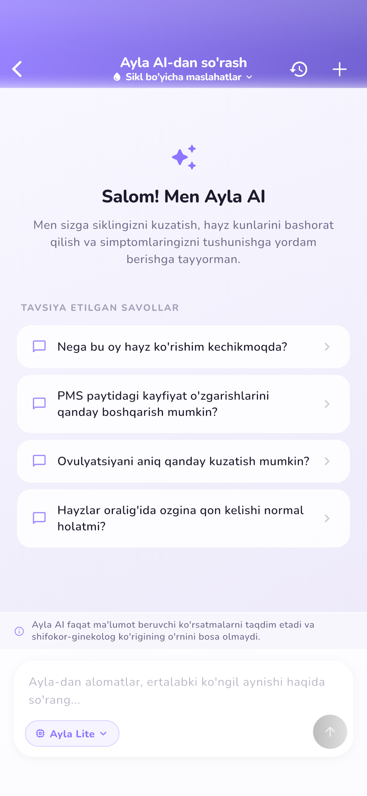 Shaxsiy AI Maslahatchi